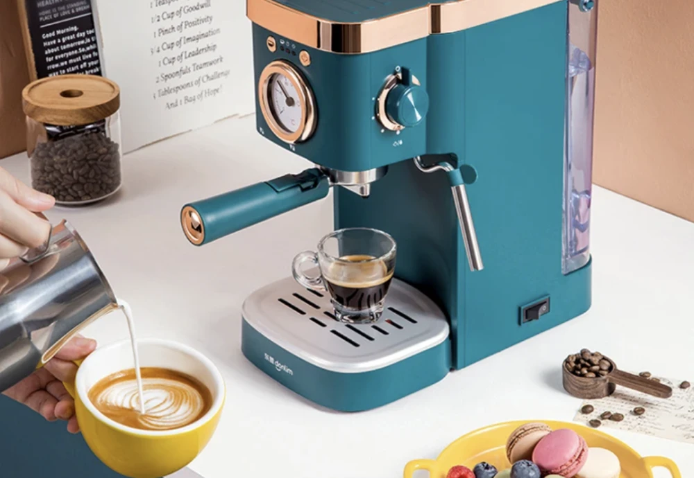 espresso machine with foamer