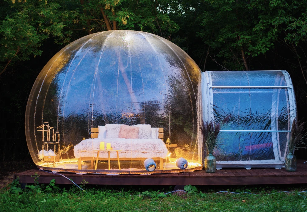 bubble tent california