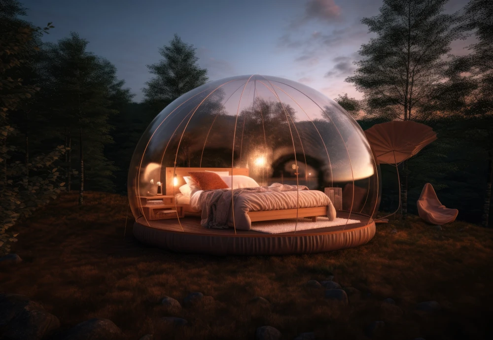 bubble tent california